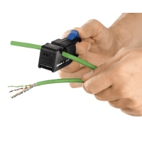 инструменты для удаления оболочки с коаксиального кабеля и круглых проводов линий передачи данных